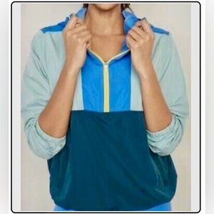 Old Navy Blue Color-block Jacket, Size Medium NWT